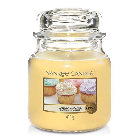 Vanilla Cupcake Medium Scented Jar Candle By Yankee Candle