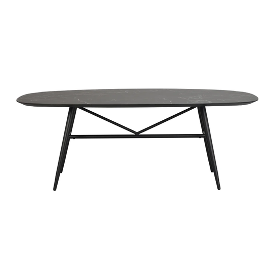 Mancheer 98 Cm Trestle Dining Table