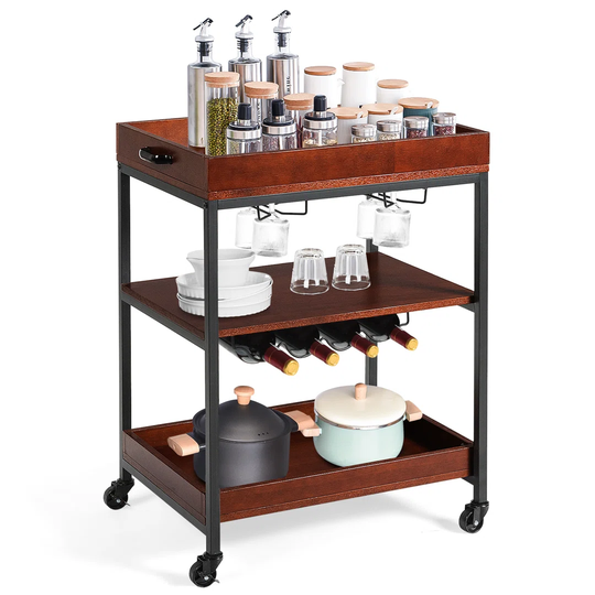 Freelandville Serving Cart
