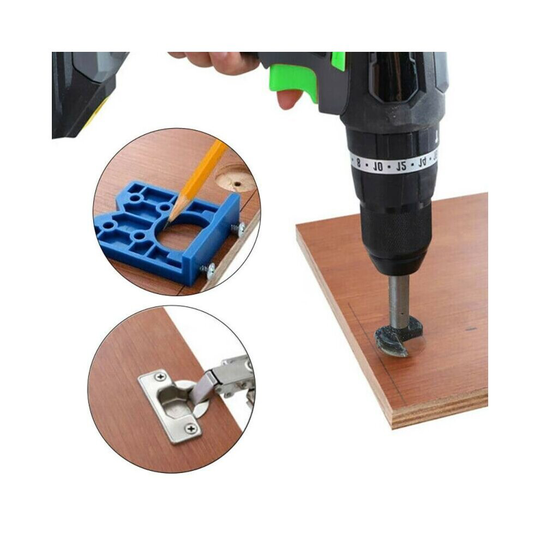 ABS Concealed Hinge Router Hole Cutter Drill Bit For Kitchen Cabinet Door