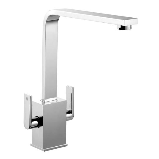 Quadrant Double Handle Kitchen Tap