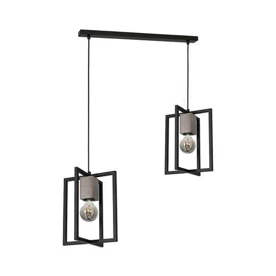Kimbrell 2-Light Kitchen Island Square / Rectangle Pendant