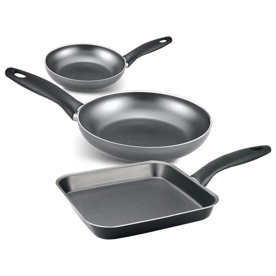 Spurgh 3 Piece Non-Stick Frying Pan Set