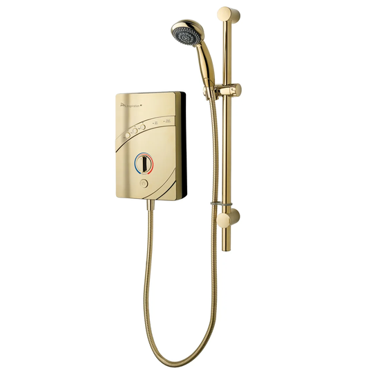 Inspiration Thermostatic Power Shower with Slide Bar Shower Head