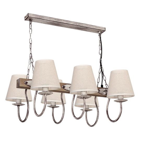 Pompey 6-Light Kitchen Island Pendant