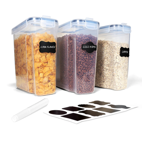 3pc Cereal Containers