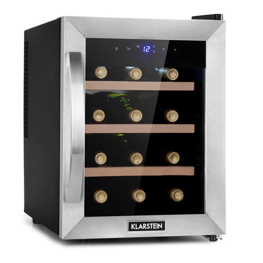 12 Bottle Single Zone Freestanding Wine Refrigerator