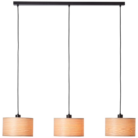 Dzya 3-Light Kitchen Island Drum Pendant