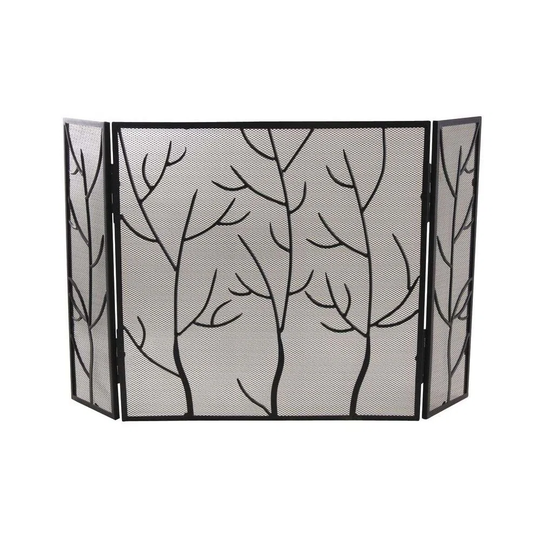 Brynner Wrought Iron Fireplace Screen