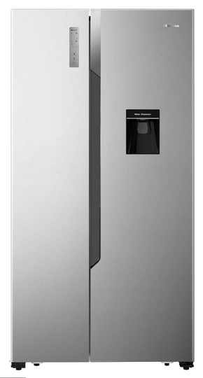 Fridgemaster MS91515DFF American Fridge Freezer - Silver