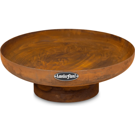 Kelvin Steel 18Cm H x 50Cm W Wood Burning Fire Pit