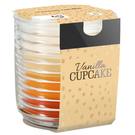 Vanilla Cupcake Scented Jar Candle
