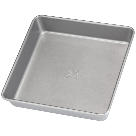 Stellar James Martin, Bakers Collection 23 x 23 x 4.5cm Non-Stick Square Cake Tin