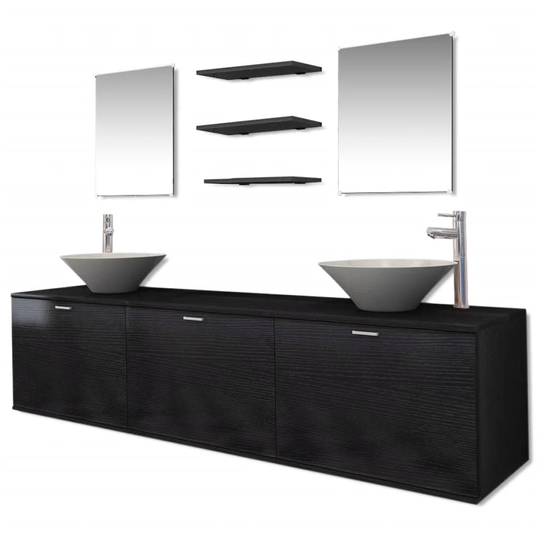 Ilari 10 Piece 420mm Bathroom Furniture Suite