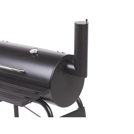 Dakota Fields 115cm Barrel Charcoal BBQ
