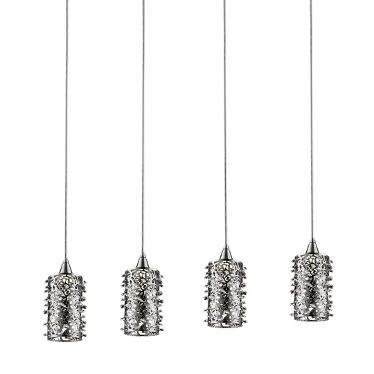 Halterman 4-Light LED Kitchen Island Pendant