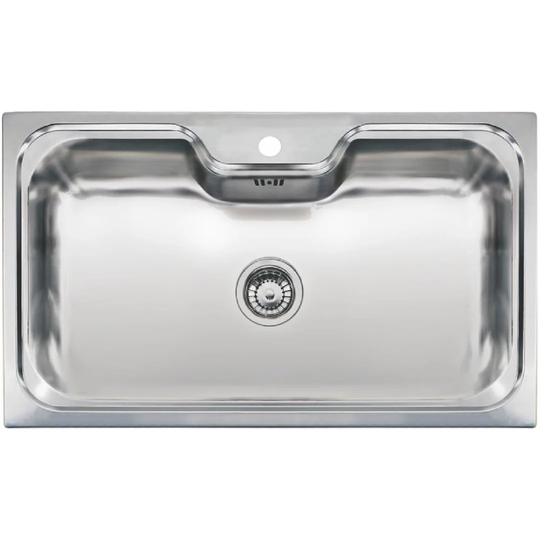 Jumbo Single Bowl Inset Kitchen Sink