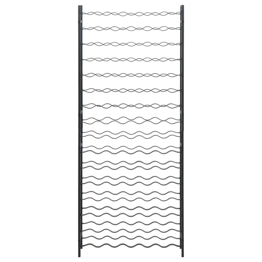 Mendonca 96 Bottle Floor Wine Bottle Rack in Black