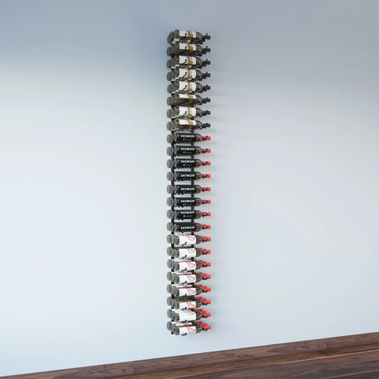 72 Bottle Wall Mounted Wine Bottle Rack
