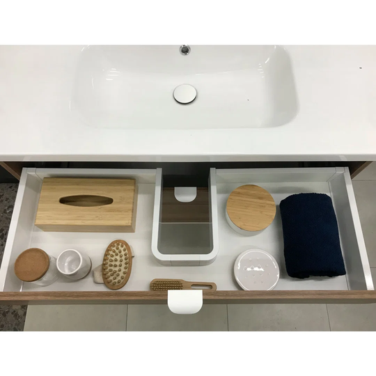 Woodmore Modern 1016mm Free-standing Single Vanity Unit