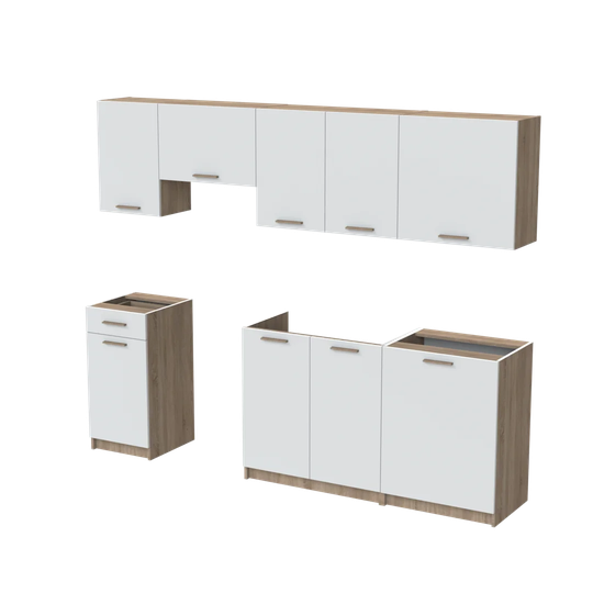 Holston 7 Piece Kitchen Pantry Set