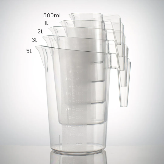 Lott 5 Piece Polycarbonate Measuring Cup Set