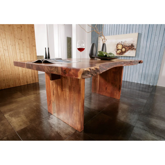 Acacia Solid Wood Dining Table