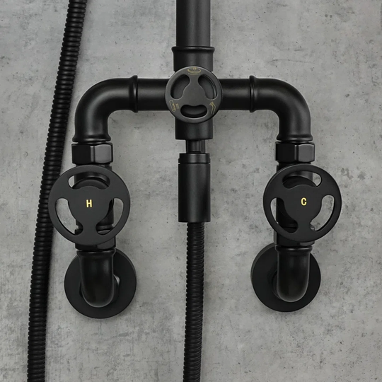 Durango Mixer Shower with Dual Shower Head