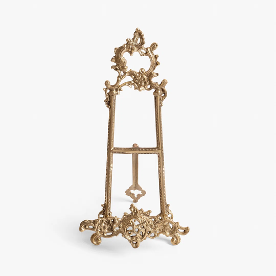 Brass Easel / Picture Frame 9"