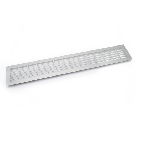 Aluminium Kitchen Plinth Ventilation Grill - 480 x 80mm