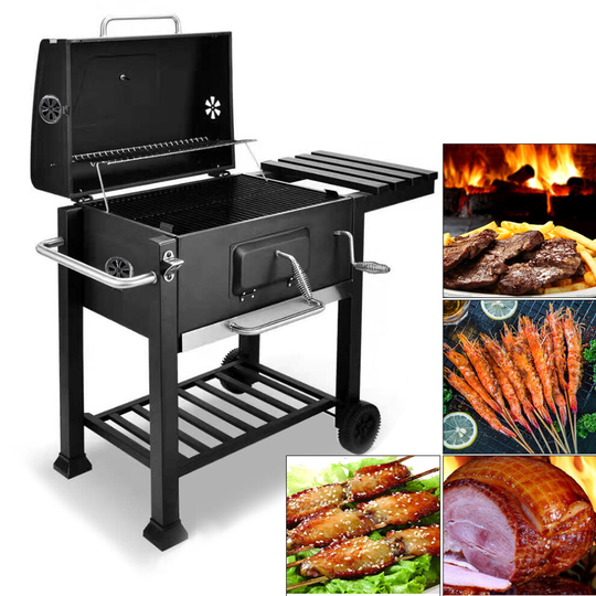 Outdoor Smoker Barbecue Charcoal Portable BBQ Grill Garden