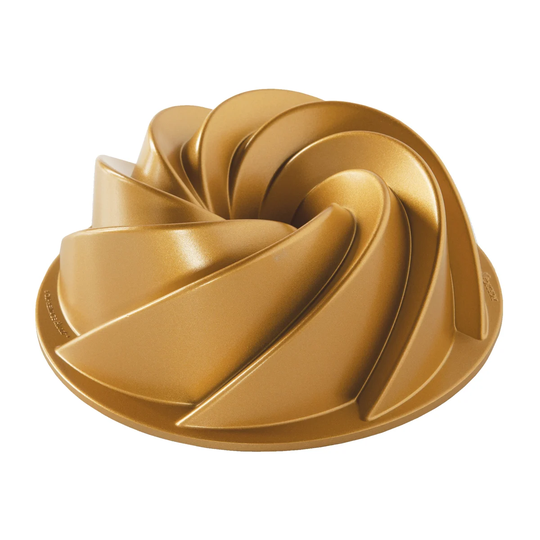 Nordic Ware Nordic Ware heritage bundt baking tin gold 1.4 L