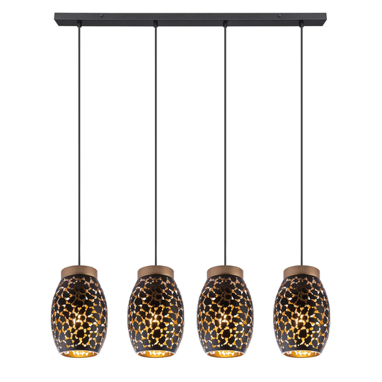 Marcoux 4-Light Kitchen Island Pendant