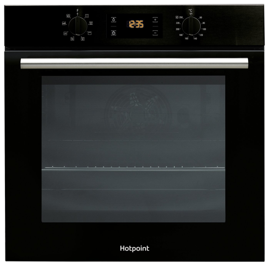 Hotpoint SA2540HBL Built In Single Electric Oven - Black