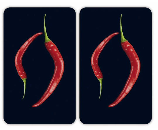 Hot-Peperoni Glass Cover