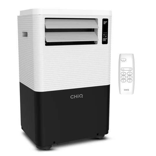Chiq-12000BTU- 3 In 1(Cooling, Fan, Dehumidifying)-Super Circulation Airflow Volume-Fast Cooling-Portable Air Conditioner-Standard Window Kit-R290-3 S