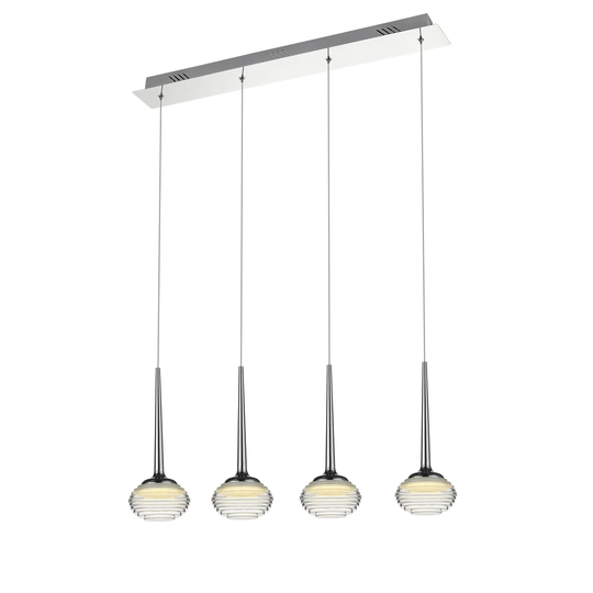 Lilla 4-Light LED Kitchen Island Pendant