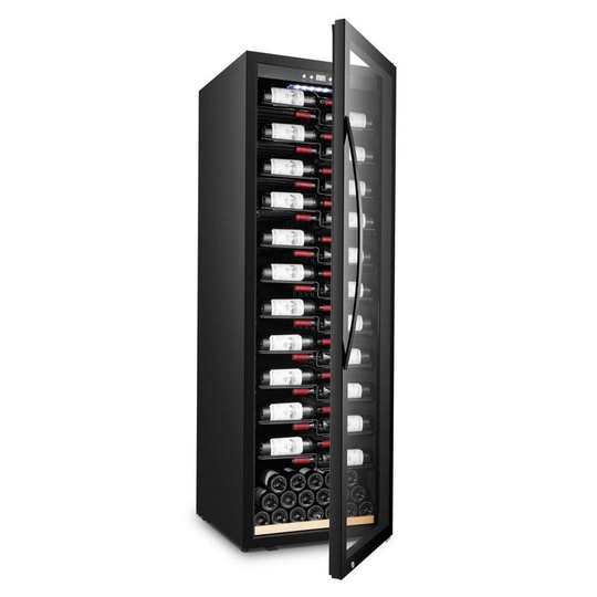 Free-standing wine cooler - WineExpert 192 Fullglass Black Label-view