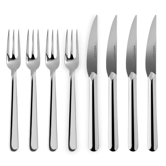 Eva Solo Legio Nova grill cutlery 8 pieces stainless steel