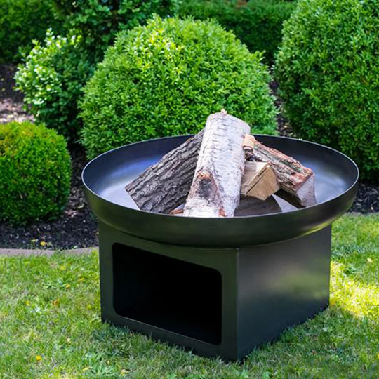 Lucana Steel Charcoal/Wood Burning Fire Pit