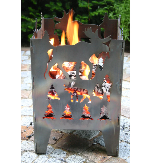 Moose Steel Wood Burning Pagoda