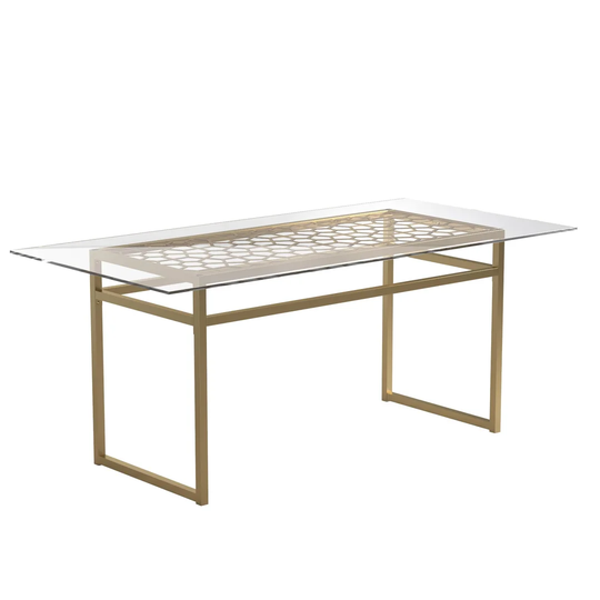 Juliette 182.8 Cm Double Pedestal Dining Table