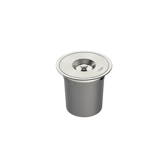Stainless Steel Manual Lift Rubbish Bin