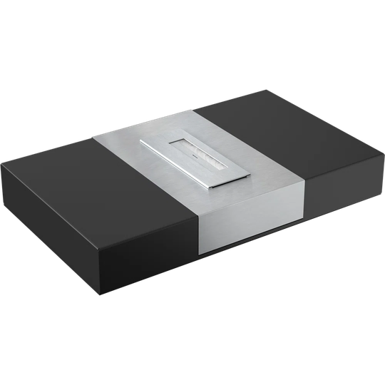 Tabletop Ethanol Fireplace Kilo Polished Finish