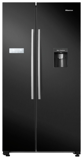 Hisense RS741N4WB11 American Fridge Freezer - Black
