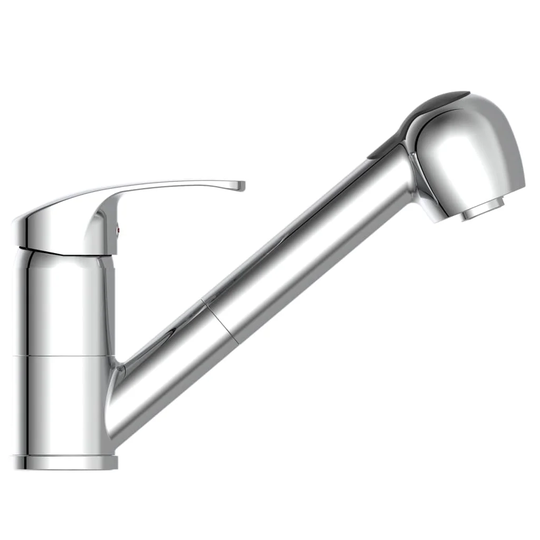 Schütte Sink Mixer with Pull-out Spray Diziani Chrome