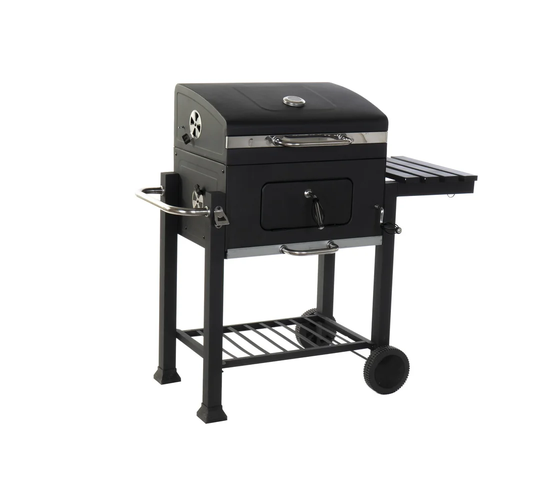 Dakota Fields 140Cm Barrel Charcoal BBQ