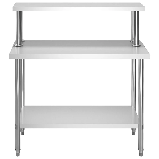 Betsi 120 Cm Stainless Steel Prep Table