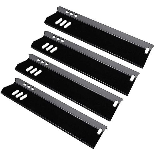 GFTIME 38CM Grill Heat Plate for Dyna-Glo DGF510SSP, DGF510SSP-D, Gas Grill Porcelain Steel Burner Cover Heat Diffuser Spare Parts for Backy