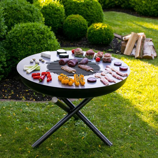 Codell Steel Charcoal/Wood Burning Fire Pit